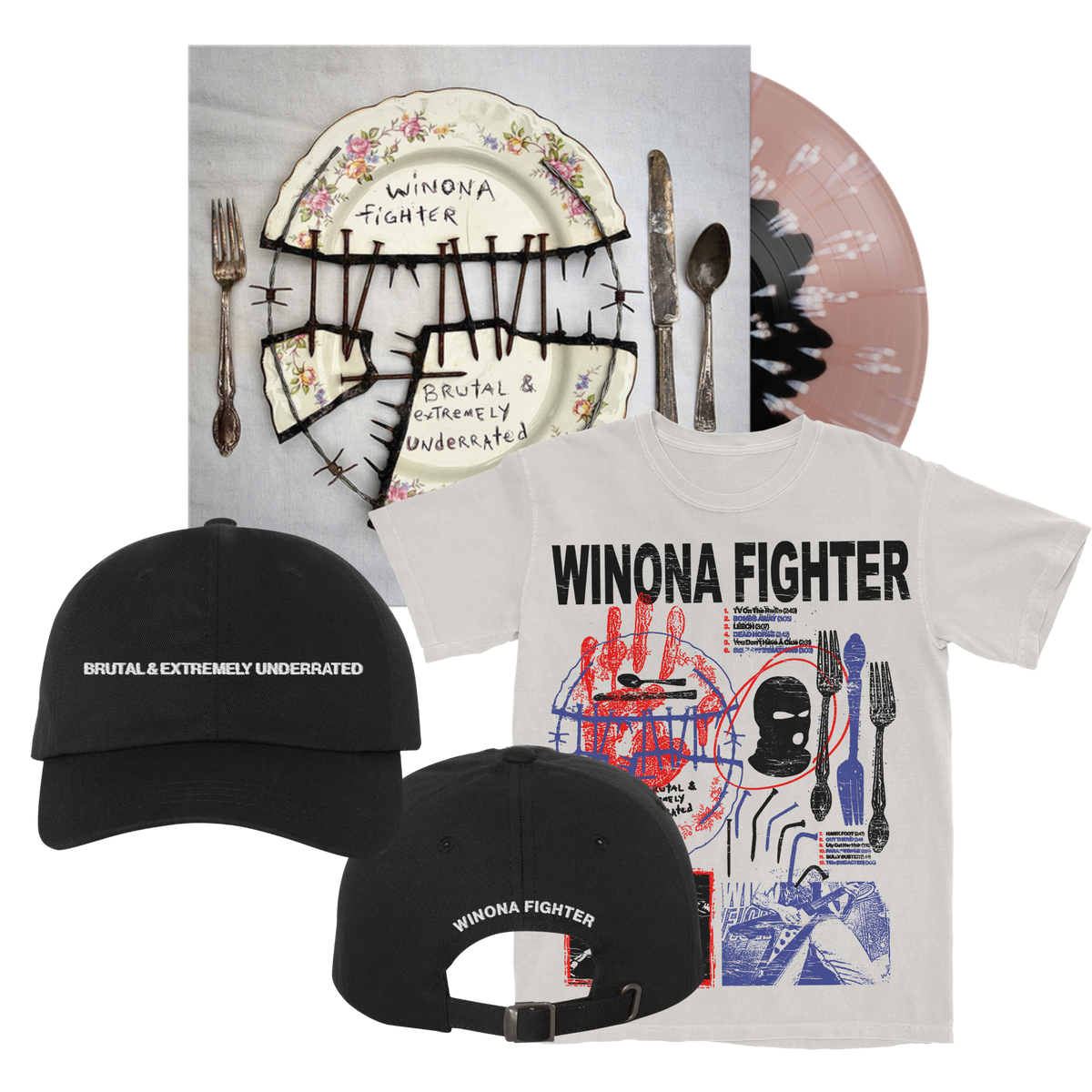 BRUTAL & EXTREMELY UNDERRATED - Black in Blush Apparel Bundle